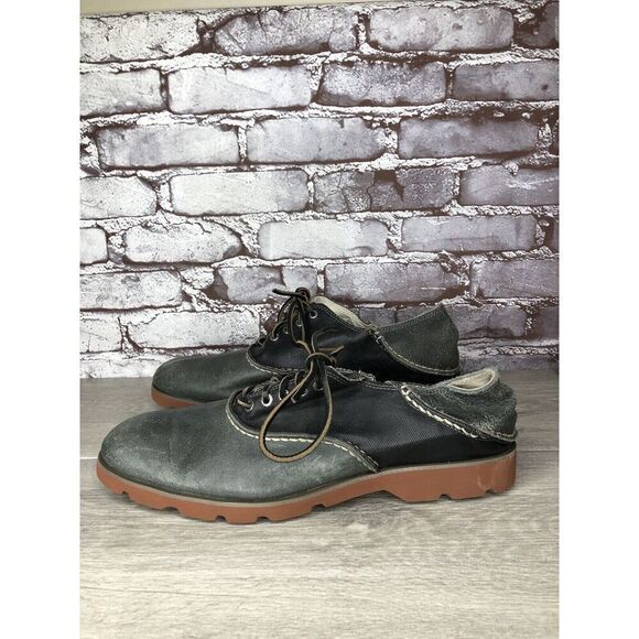 Sperry Top Sider Gray Black Leather Oxfords Lace Up Shoes Men Sz 11.5M US/45EU main image 5